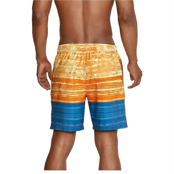 NWT Speedo UPF50 Bondi Swim Shorts Hawaii Themed Beach Shorts M L XL XXL - Picture 3 of 5